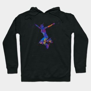 Roller skating girl Hoodie